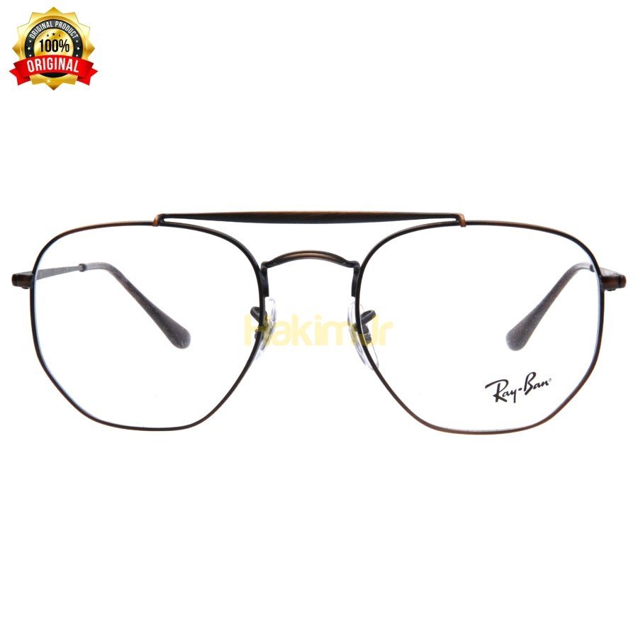 Frame Kacamata Rayban RB 3648V 3120 Marshal Optics Original