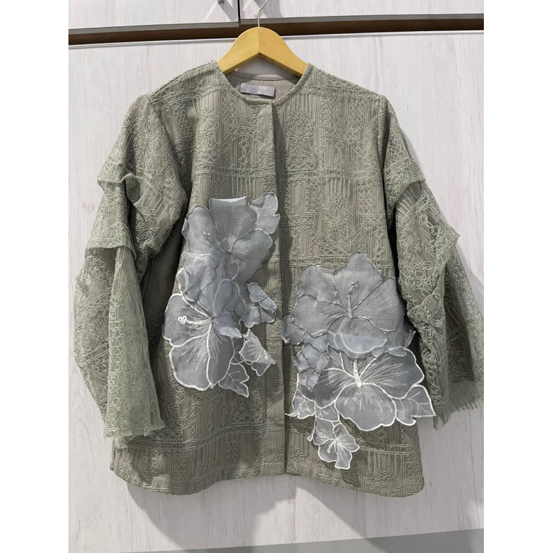 Preloved Kimaya Top Green Jenna and Kaia (M)