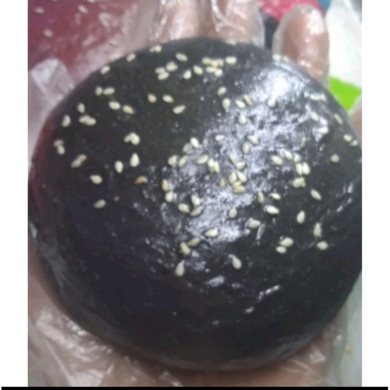 

BURGER HITAM ISI 1PCS(pesan pagi di kirim sore)