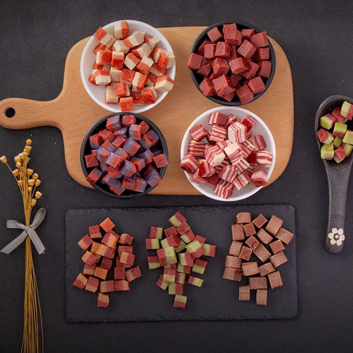 [PIKU POKU] Beef Cube Anjing (75gr) | Snack Anjing Camilan Anjing Dogfood Petfood Makanan Hewan Maka