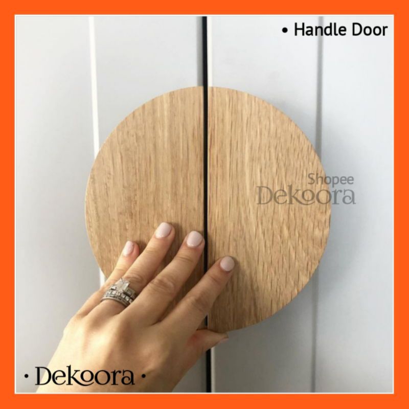 Handle Pintu Kayu, Gagang Pintu Lemari Laci Model Bulat