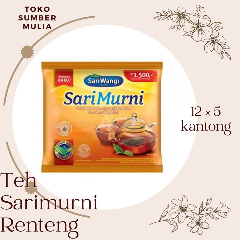 

Teh Sarimurni Renteng Renceng Sachet