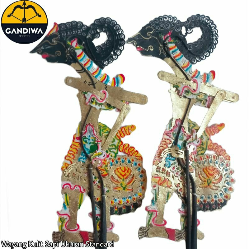 wayang kulit nakula sadewa sepasang