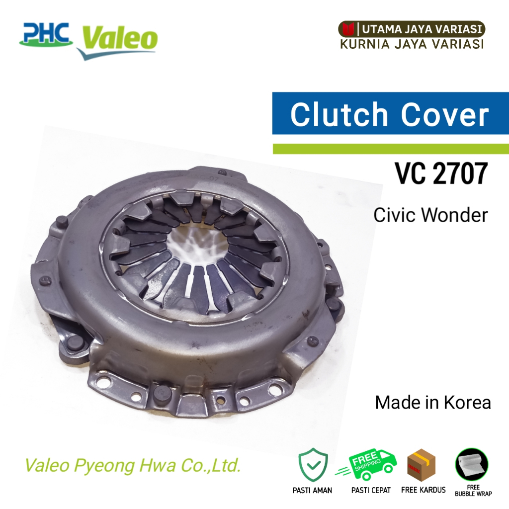 Dekrup Clutch Cover Civic Wonder - PHC Valeo VC2707