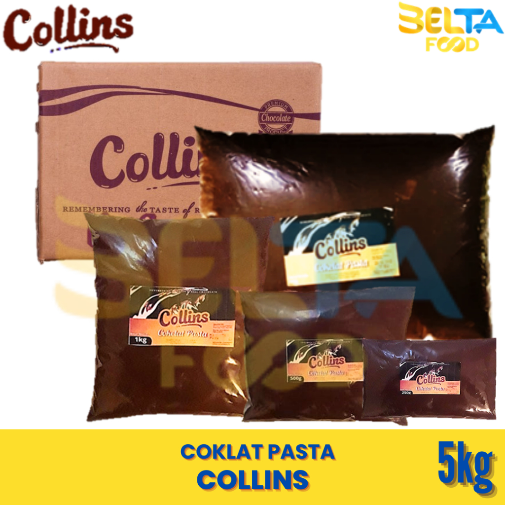 

Collins Chocolate Filling Coklat 5Kg Selai Coklat Pasta