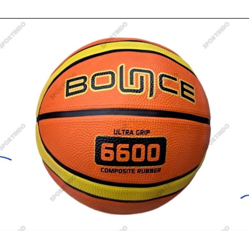 Bola Basket Bounce 6600 Size 6 / Bola Basket Bounce Original/ Indoor Outdoor