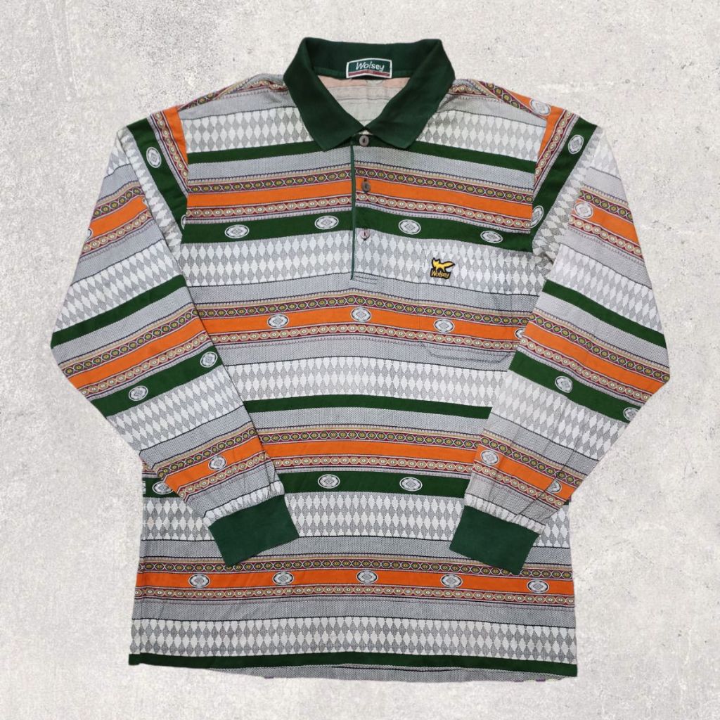 VINTAGE POLO SHIRT BY WOLSEY SECOND ORIGINAL