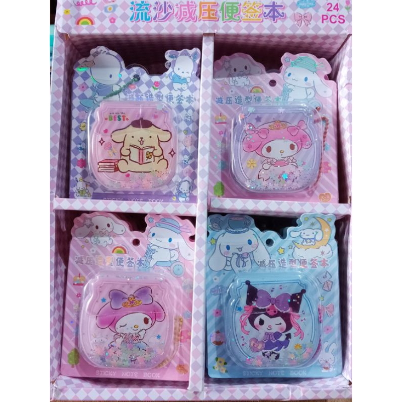 

Memo notebook diary mini ada air karakter lucu gemoy