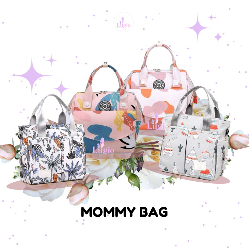 [ LG64 - Lugio ] Mommy Bag Import | Mommy Bag Ransel | Mommy Bag Premium | Mommy Bag Multifungsi | M