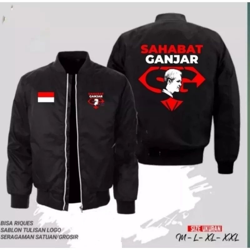 JAKET BOMBER SAHABAT GANJAR