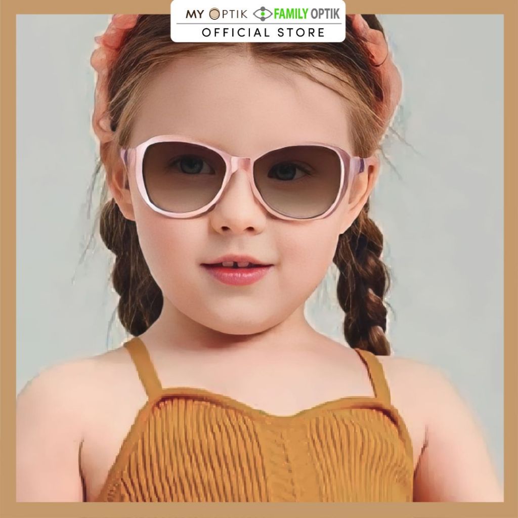 Myoptik - Kacamata Hitam Anak Minikids 6138 - Anti UV 400