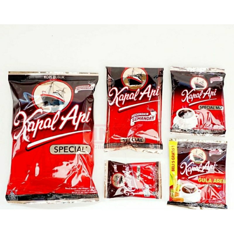 

Kapal Api Kopi Bubuk - Coffee100% Original Product 160gr dan kemasan rendeng isi 10pc