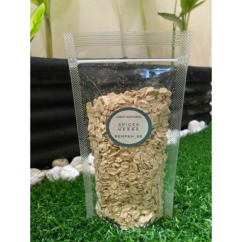 

Rolled Oat / Gandum Utuh / Oatmeal Sereal 50 Gram dan 100 Gram