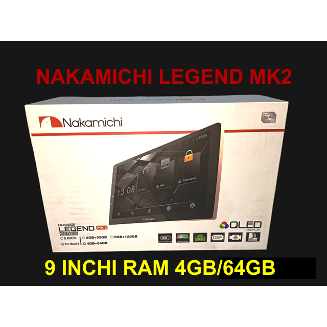 Nakamichi New Legend 9 inch 4/64 - Nakamichi New Legend 4/64 10 inch Full HD QLED