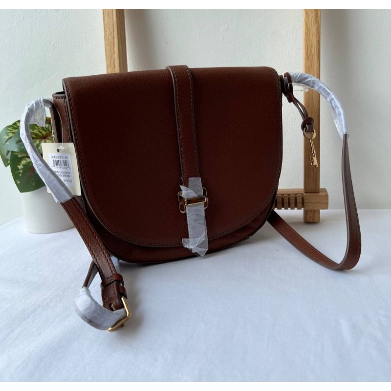 Tas Wanita FossilOriginal Emery Crossbody Brown/Black