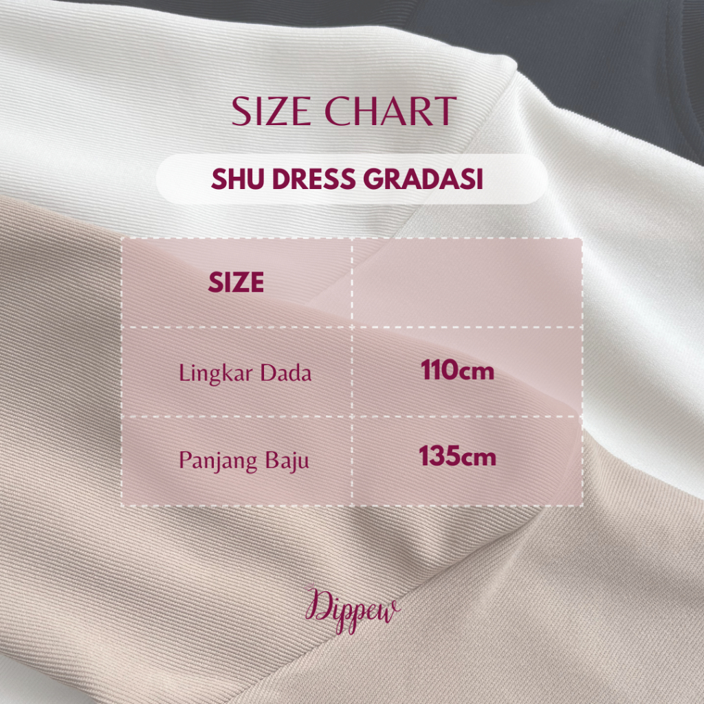 SHU DRESS GRADASI by Dippew (FREE TALI)