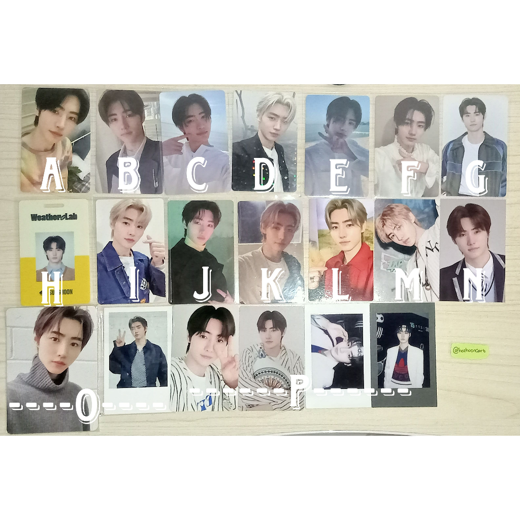 (Ready Stock) All About Photocard PC Sunghoon Enhypen Lucky Draw Album POB Anniversary Enniversary