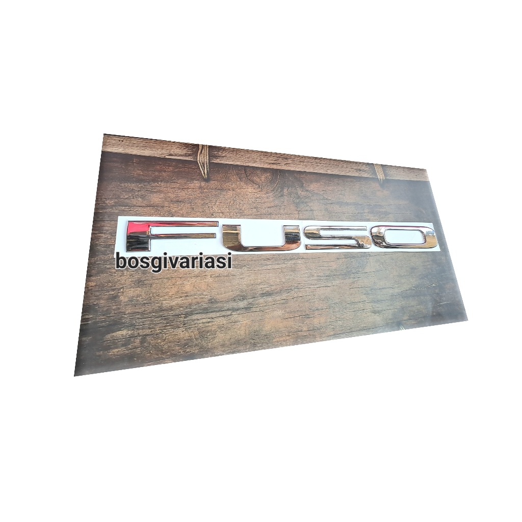 Emblem Logo Fuso canter / emblem mitsubishi fuso L300 / Emblem truk FUSO colt diesel canter / Emblem