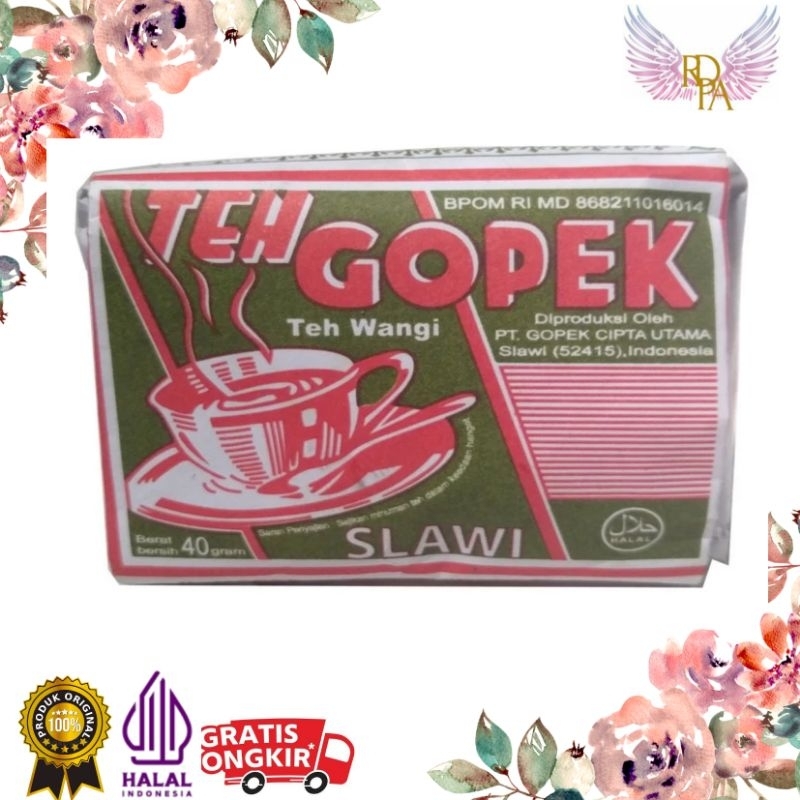 

Teh Gopek Slawi 40 gr. Teh Gopek Seduh Khas Slawi Solo Tradisional