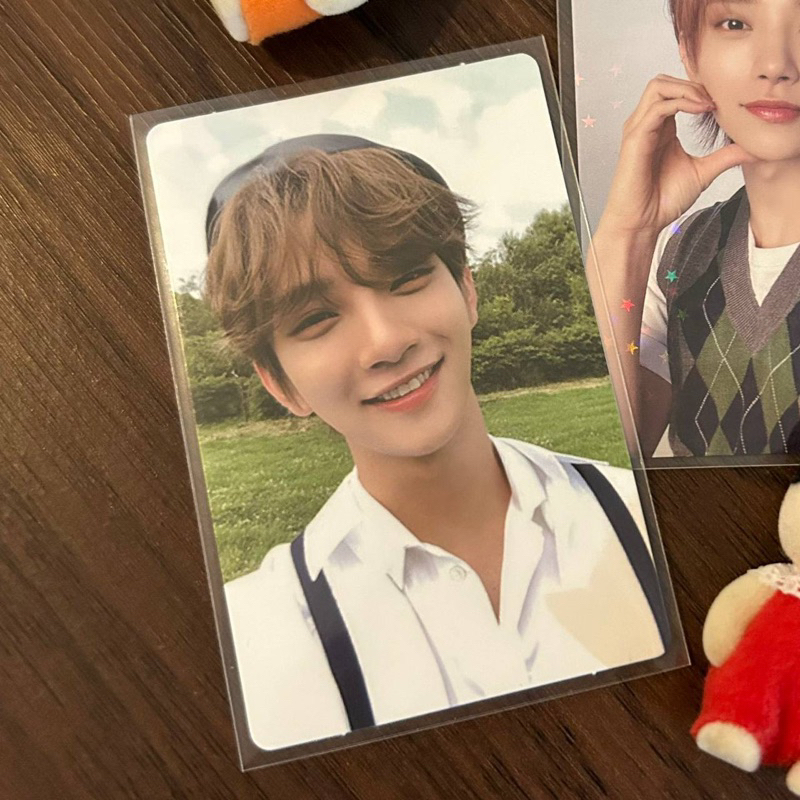 an ode hope beret joshua seventeen photocard