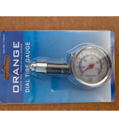 Termurah ⭐ Alat ukur tekanan ban / dial tire gauge Merk orange