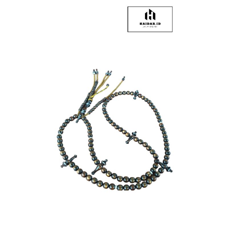 Tasbih TIJANI YUSER Gold - Asli YUSER Nusantara - 8mm