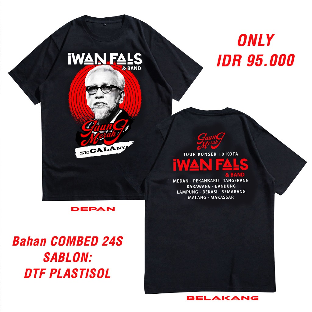 Kaos Iwan Fals Gaung Merah 2