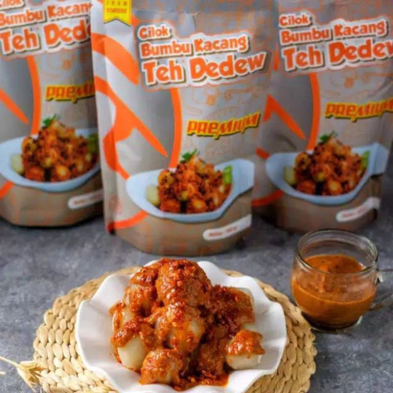 

TEHDEDEW Cilok Bumbu Kacang Isi Lemak Sapi