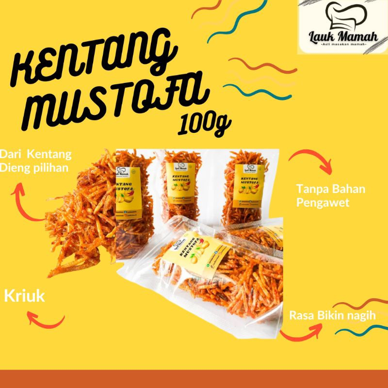 

Lauk mamah kentang mustofa pedas manis terlaris