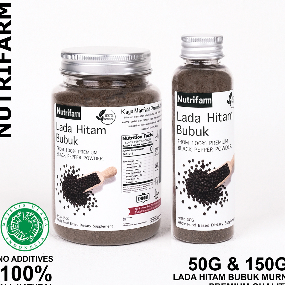 

Harga Termurah LADA HITAM BUBUK KASAR 1KG HALUS KOEPOE SACHET MURNI JSR ORGANIK PREMIUM 500 GRAM ASLI / BLACKPEPPER POWDER