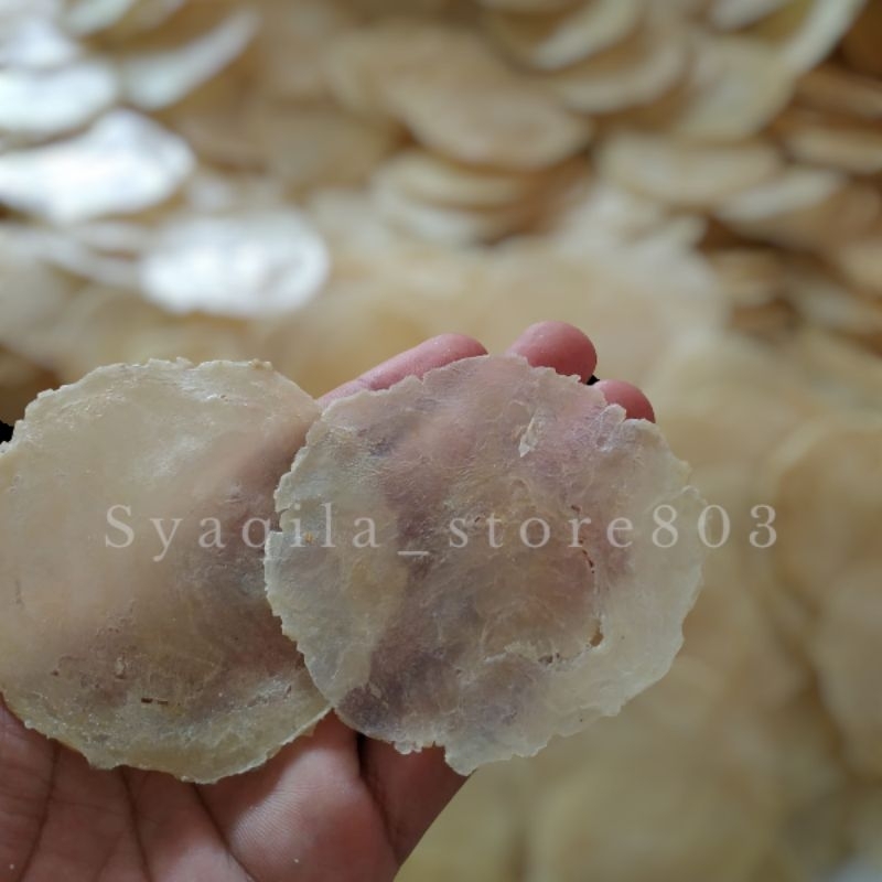 

Emping Melinjo Mentah 250gram 500gram 1KG Super Tipis Siap Goreng Khas Kebumen