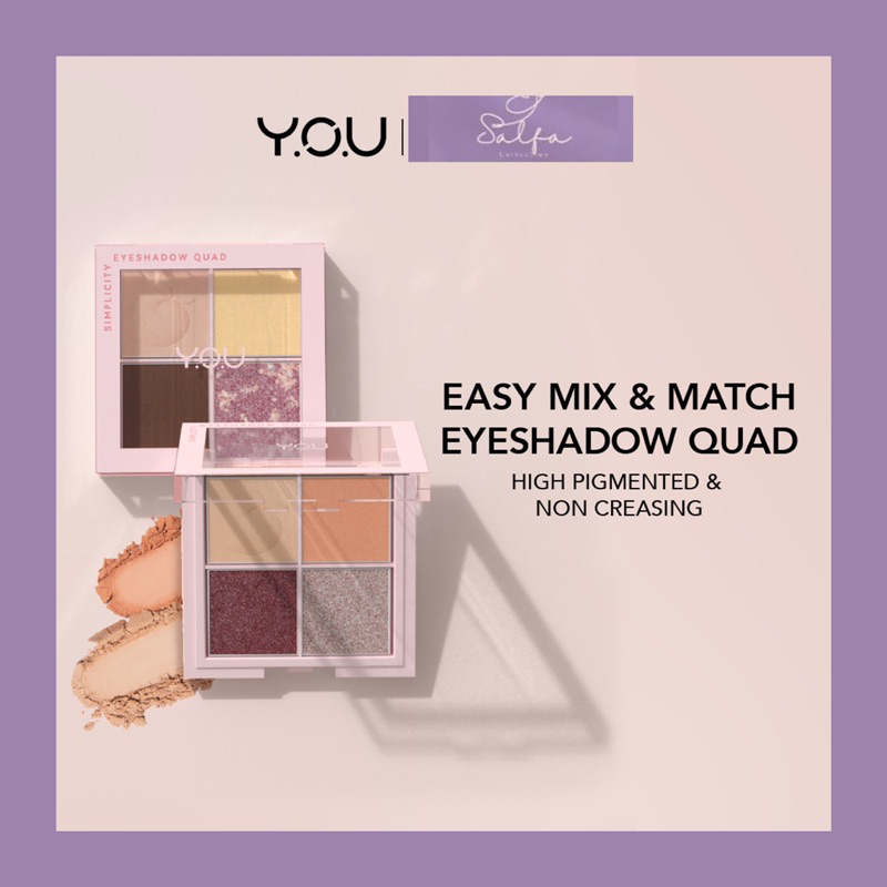 YOU The Simplicity Eyeshadow Quad z