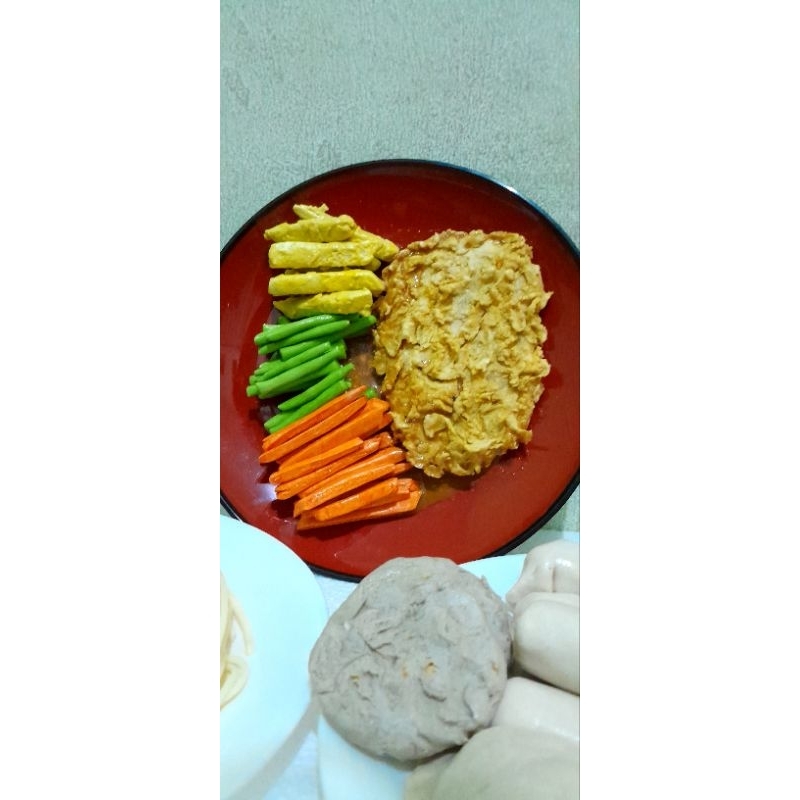 replika chicken steak, fake food chicken steak