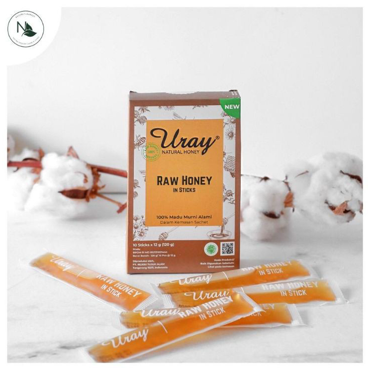 

Terkini Madu Uray Stick Sachet 10 stick x 12 gram Raw Honey