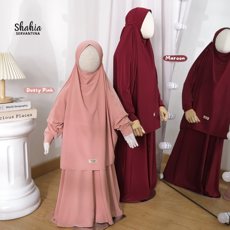 Value Pack Shahia Servantina - Shafa Set Fk Instan Gamis Syari Anak Perempuan