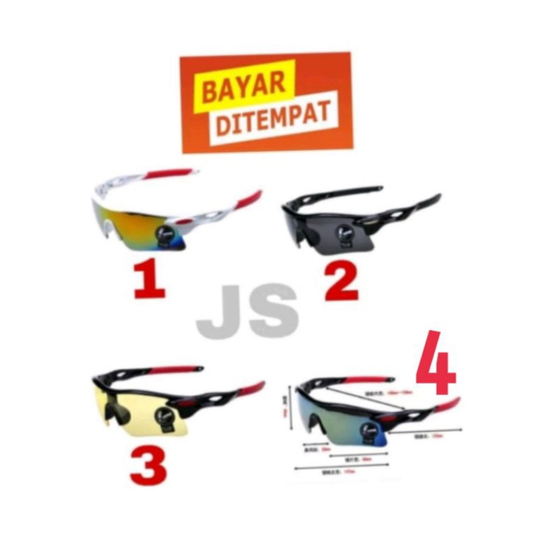 Kaca Mata Sepeda Kaca Mata Gowes Kaca Mata Motor Kaca Mata Olahraga