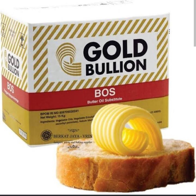 

GOLD BULLION BOS/PENGGANTI MINYAK MENTEGA REPACK 500GR