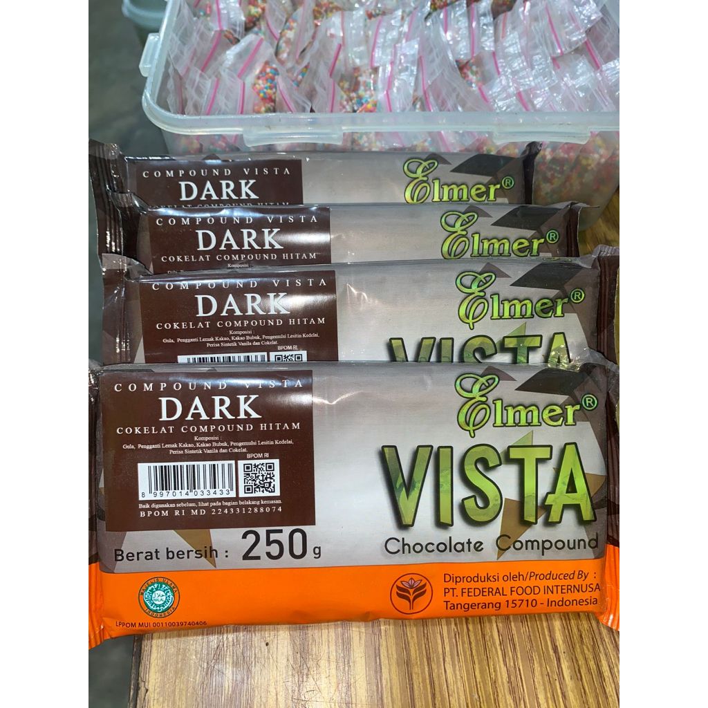 

ELMER COMPOUND VISTA FESTIVAL 250 GRAM - COKLAT BATANG ELMER