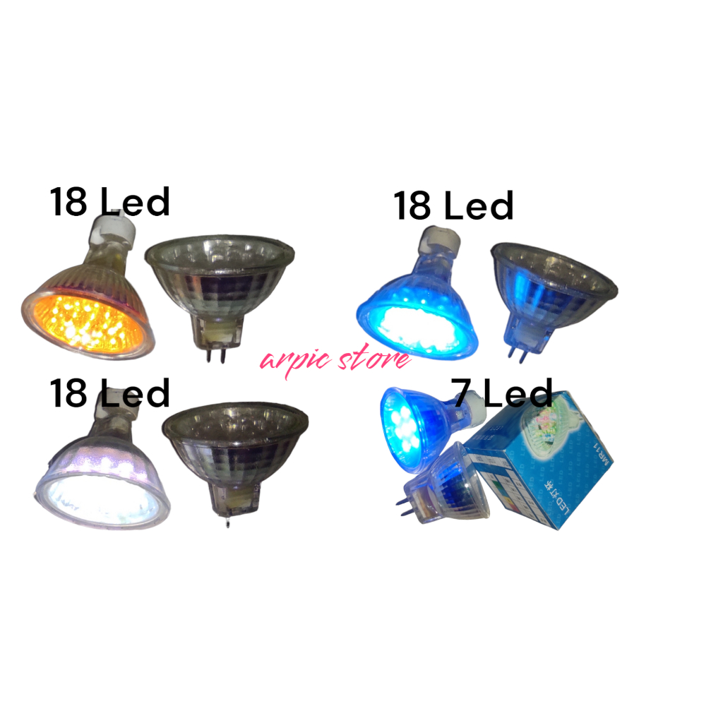 Lampu Halogen Mangkok FAUSTA 220V MR11 & MR16