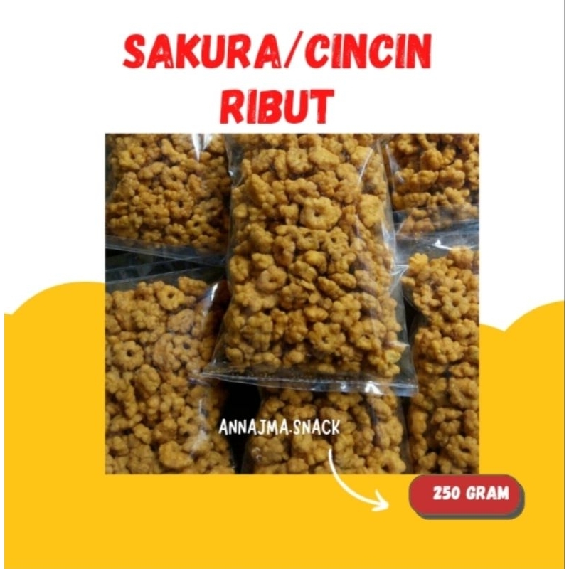 

SAKURA/ CINCIN RIBUT ASIN ENAK 1 KG