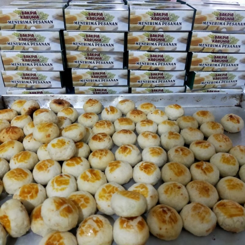 

bakpia original isi kacang hijau & coklat oleh oleh kediri /termurah