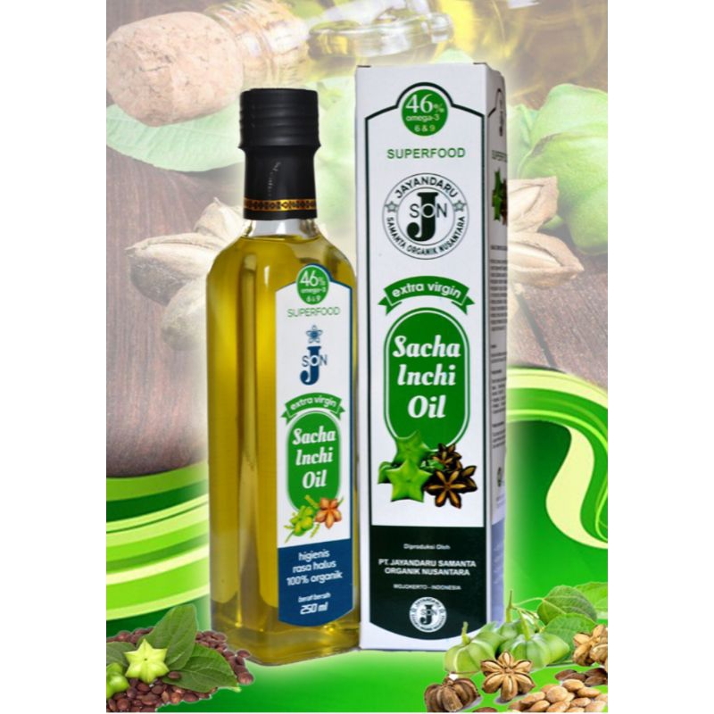 Minyak Sacha inchi / Sacha inchi oil @250 ml/Minyak Omega