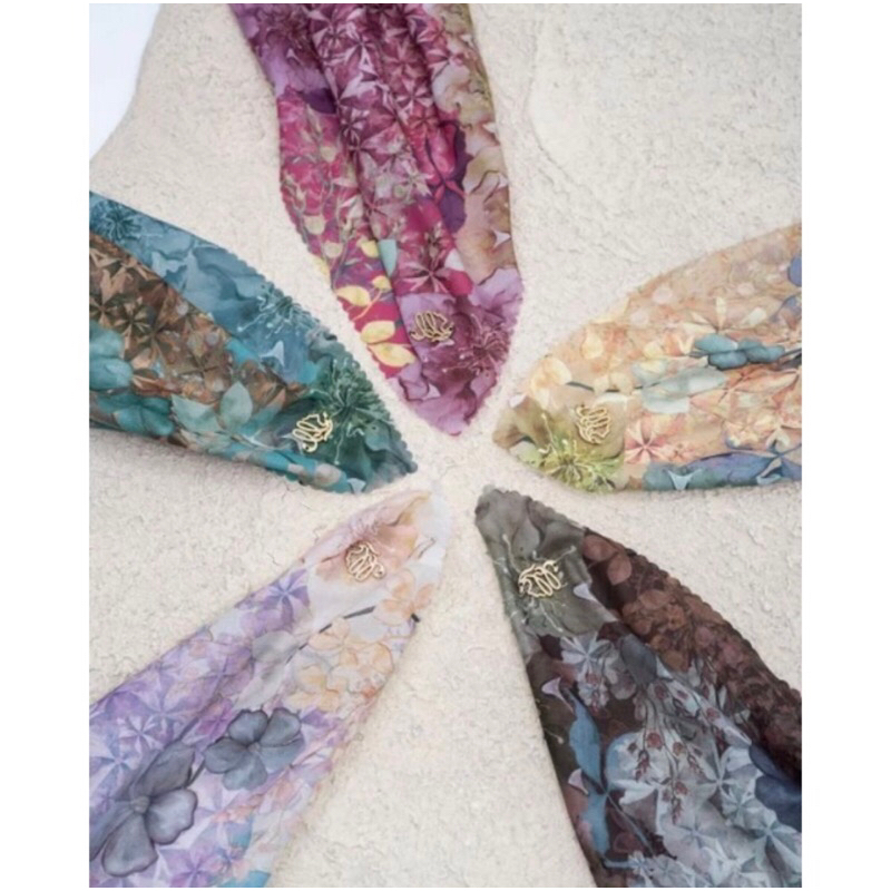 PRELOVED Scarf HL x Serasoft - Zinfadel by Heaven Lights