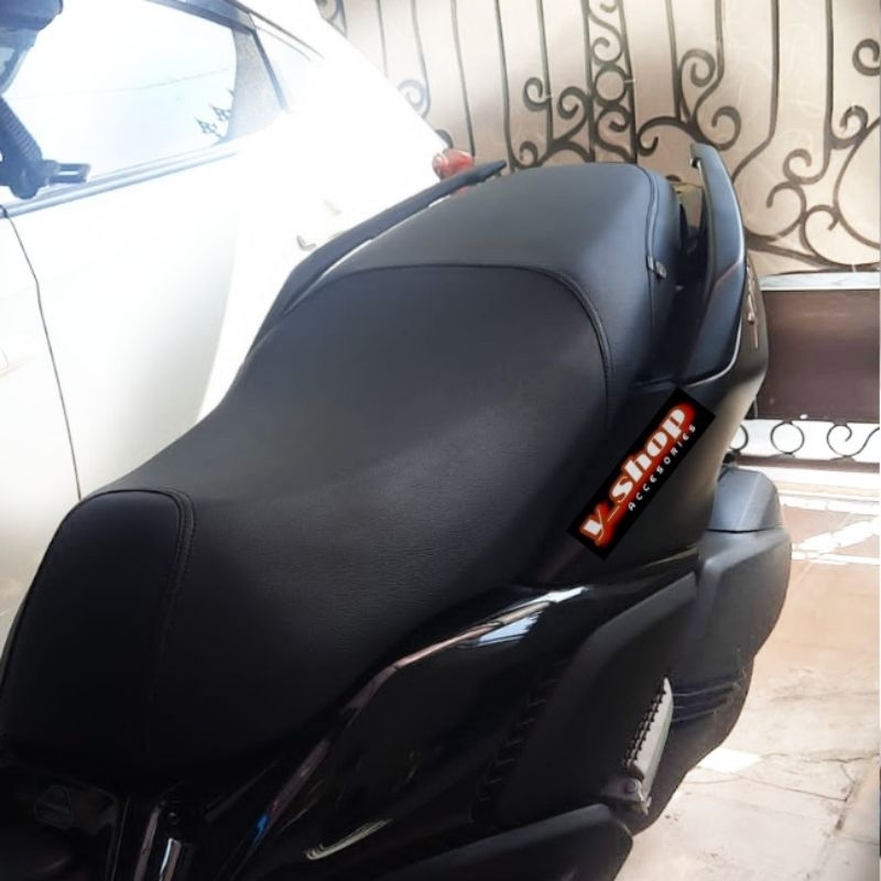 Jok Motor Xmax New 2023 Slim Papas Rangka Pendek Kulit MBtech Modifikasi