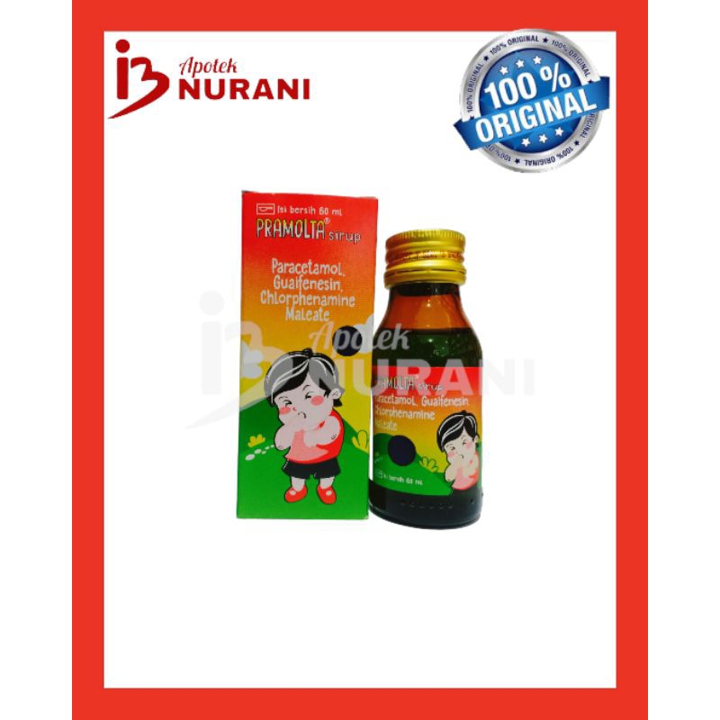 PRAMOLTA SIRUP OBAT DEMAM , FLU DAN BATUK ANAK