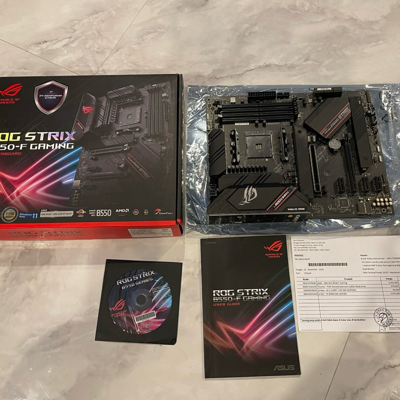 Motherboard Mobo Asus ROG Strix B550 F Gaming