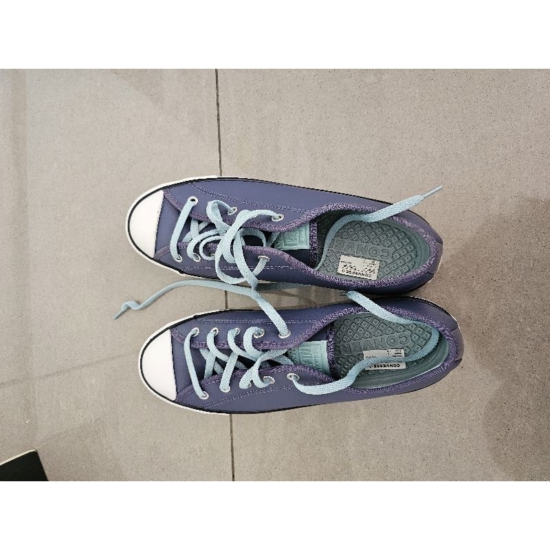 Original Converse Chuck Taylor All Star Dainty Biru Steel Size 38