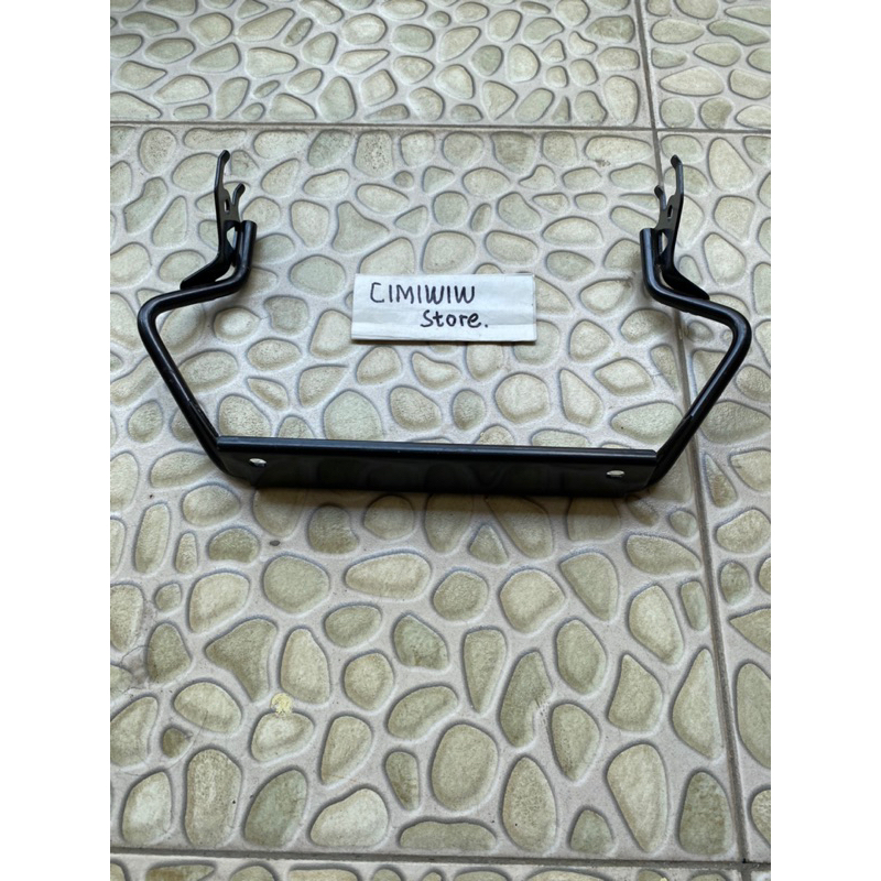 BREKET BRACKET BESI DUDUKAN PLAT NOMER DEPAN CRF 150 L ORIGINAL