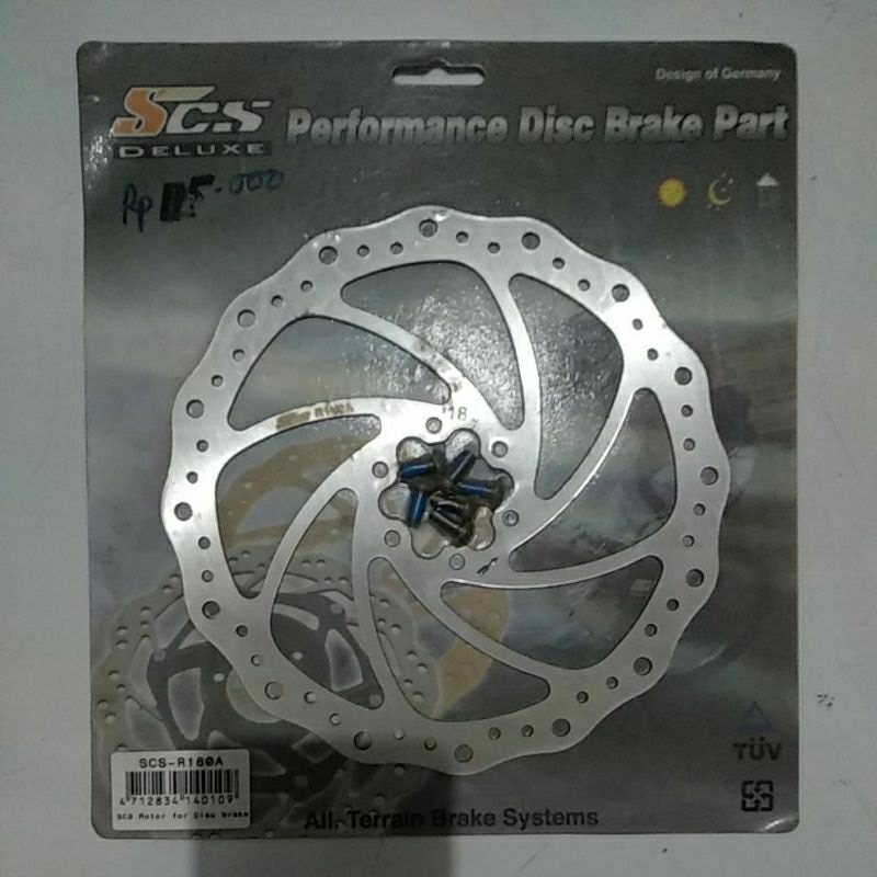 Cakram Sepeda SCS 180mm (Rotor)