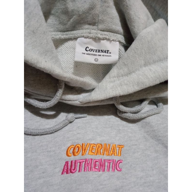 HOODIE COVERNAT AUTHENTIC GREY FRESH